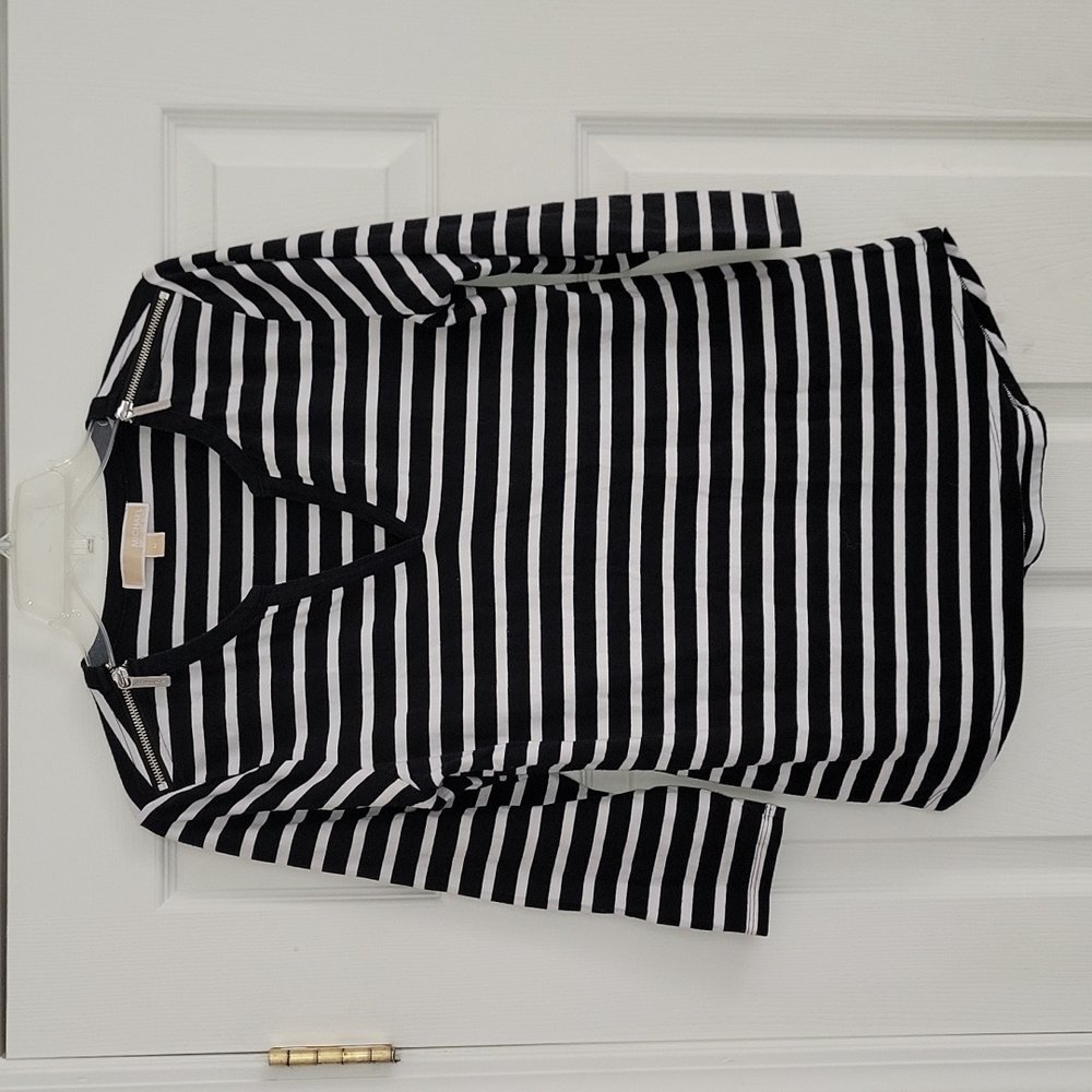 Michael Kors stripe top women medium